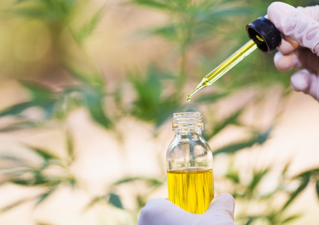Huile de chanvre, produits de marijuana médicale, y compris feuilles de cannabis, CBD et huile de hash, médecine alternative